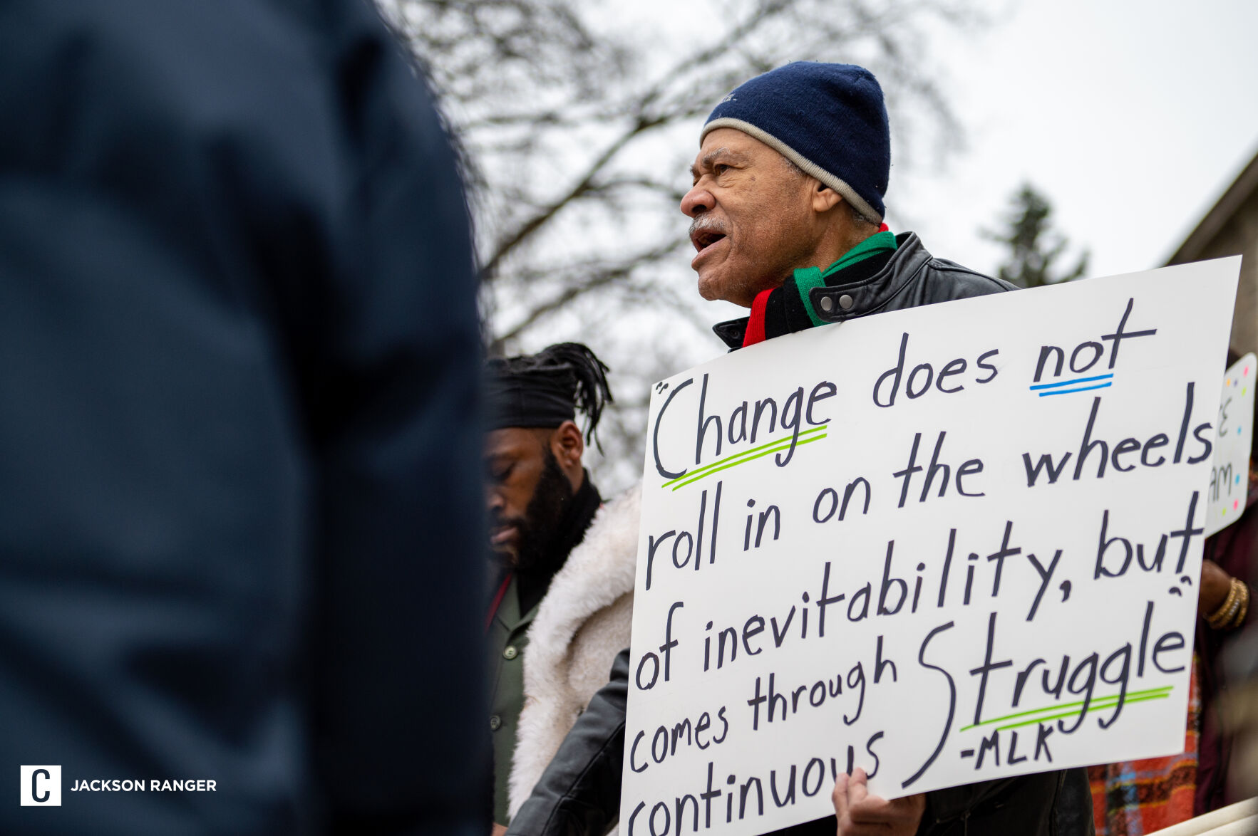 March for PEACE, Charles Dumas